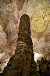 The size of this stalagmite just probably took millions of years to form