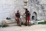 Roman soldiers looking for hire