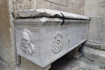 Just next to the entrance is the Roman sarcophagus