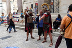 Sometimes you would see some gladiators at work here