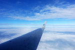 Although the flight from Montenegro to Slovenia was quick, it still  gave us a splendid view of the sky and the clouds