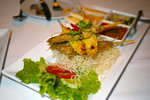 Satay... but I found that the toast was actually tastier