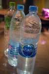 Tried out different brands of bottled water