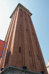 Modelled on the bell towers of St Mark's in Venice, 47m high