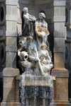 Fountain by Josep Maria Jujol, one of Gaudi's followers, Placa d' Espanya