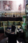 The inside decoration was Moroccan and cozy...