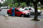 The colour of the taxi in Casablanca is also red