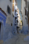 Like the Greek islands, the town is full of blueish alleys