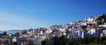 The famous bluish houses of Chefchaouen
