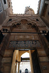 The Qaitbay Entrance was built in 1469 and has a minaret built atop. This door leads to the inner courtyard of the mosque