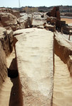 The unfinished obelisk is really a discarded obelisk because of a flaw found in the rock. At 42m and 1000+ tonnes, if finished, it would be the heaviest obelisk ever built. Shame~