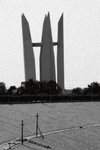 Lotus-shaped tower was built to commemorate the Soviet Union's support in the building of the dam
