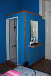 But the toilet gives it away... just like all other "hotels" in Cairo, this is my ensuite bathroom.. make sure the shower is the last thing you do at night!