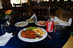 Lunch@King Tut Restaurant, Pharaonic Village, Cairo. 27-Apr. 
Breaded chicken+chips+salads and pickles (yuck!) 
Comment: The highlight of this lunch is the Red Can... see, no more Pepsi!
(LE36, if purchased together with the entrance fee)