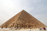 Northern and Eastern face of the Great Pyramid Khufu