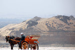 Horse-drawn carriage: if you don't like riding camels or horse