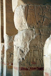 The reliefs told the story of an expedition to the Land of Punt to collect myrrh trees needed for the incense used for the temple ceremonies