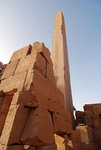 The obelisk of Hatshepsut. 29.2m high,it is the tallest obelisk in Egypt.