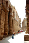 The height of the mosque above stone floor demonstrates the depth of debris that once buried the entire temple