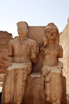 At last a couple of statues that are not Ramses II