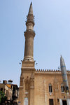 Mosque of Sayyidna al-Hussein. The holiest site in Cairo, is said to contain the head of Hussein, grandson of the prophet Mohammed. Off-limit to non-muslims