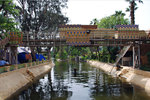 The entire village is actually located on an island in the middle of the Nile. The island is splitted into two parts with a bridge connecting between them.