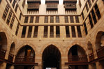 View of the Wikala of al-Ghouri from the inner courtyard.