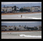 Moroccan Baywatch - but oops! and David tripped...