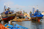 The port is also a dockyard for fishing trawlers