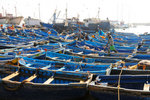 Fishermen were busy on their boats maintenance