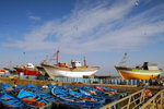 Part of the port is also the building ground for new ships