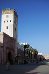 Leaving the Medina via Bab al-Minzah