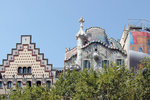 Casa Batllo,the roof is based on St. George an the dragon