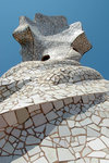 Swirls, waves & curves are one of the favourite designs of Gaudi