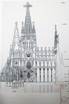 Plan of Sagrada Familia, the red circle at the bottom right is a planned AVE route... and has received numerous complaints