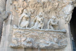 The three kings came to witness the birth of Christ, Navity Facade, Sagrada Familia