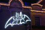 Citizens of Gotham City, should the forces of evil rise again to cast a shadow on the heart of the city, call me!
