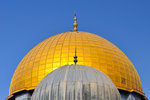 The golden dome was actually made of solid gold. In 1993, King Hussein of Jordan sold one of his houses to fund the 80 kg of gold required to refurbish the dome