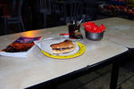 31/8 Dinner, old city caferia, near Christian Quarter, Jerusalem - Kebab and mint tea (NIS 35 = HKD 78)