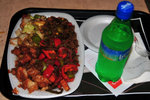 4/9 dinner - This was Chinese (or was it?) & Sprite (NIS 49) - Yep started to get homesick so I'd suppose those was edible