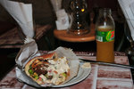 5/9 dinner - Falfale & OJ (NIS 25), quite yummy actually