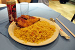 11/9 dinner - Went back to Jabri again for dinner after it was opened after dark. Chicken ozi + coke. (JD 6) During Ramadan, you don't go by the menu, just choose from what they had cooked.