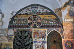 Mosaic wall of the Oil Press Art Gallery, which was located in a 1500-year-old building