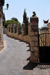 Having walked all the way down now I thought this was the road up that led to the Church of Mary Magdalene
