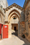 The inner entrance to the convent is seen after entering the gate.