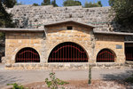 After entering the gate I saw this strange building...
