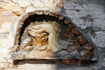Wall relief of Jesus in the Garden of Gethsemane