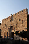 Zion Gate. This connects the old city and Mt. Zion