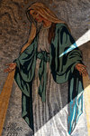 Mosaic of Mary created by Said Tabar in 1994... hmm, that's recent!