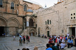 Station X - Jesus is stripped of his garments. Now the entrance to the Church of the Holy Sepulchre